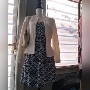 NWT 3 Piece Set J CREW DRESS Size 4 H&M Jacket Size 8 Kim Rogers Bag